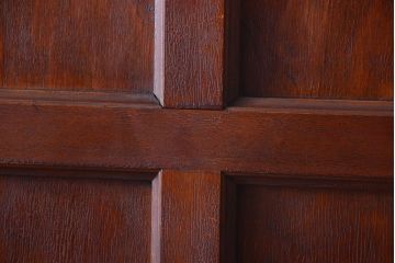 アンティーク　古い木のシンプルで上質なドア(1)