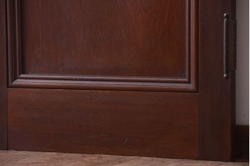 アンティーク　古い木のシンプルで上質なドア(1)