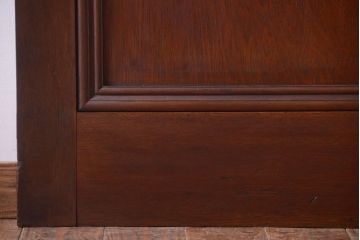 アンティーク　古い木のシンプルで上質なドア(1)