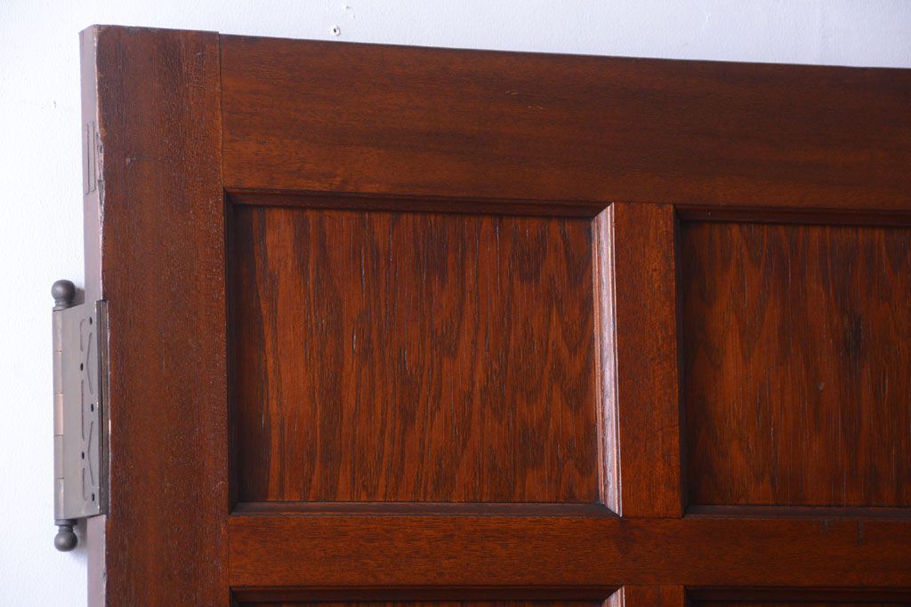 アンティーク　古い木のシンプルで上質なドア(1)