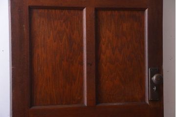 アンティーク　古い木のシンプルで上質なドア(1)