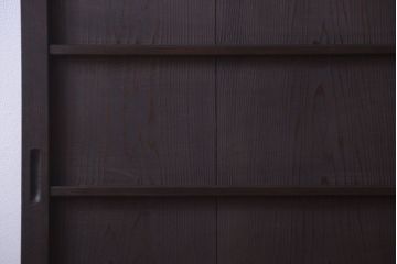 古民具・骨董　ダイヤガラス入り!アンティーク舞良戸(引き戸)(2)