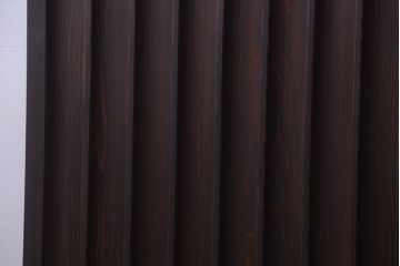 古民具・骨董　結霜ガラス入り!縦桟アンティーク引き戸