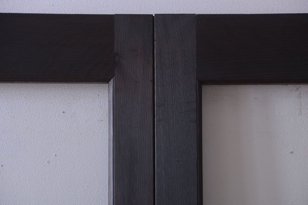 アンティーク　両開き　上質で重厚な大きなドア1対(2枚セット)