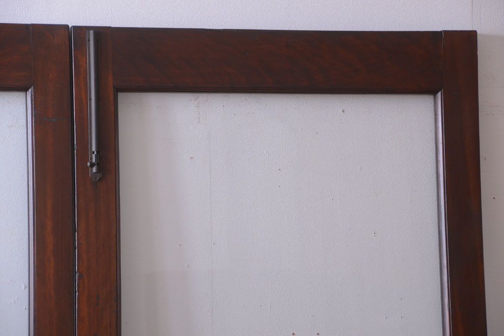 アンティーク　両開き　上質で重厚な大きなドア1対(2枚セット)