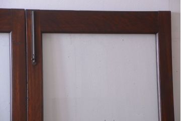 アンティーク　両開き　上質で重厚な大きなドア1対(2枚セット)