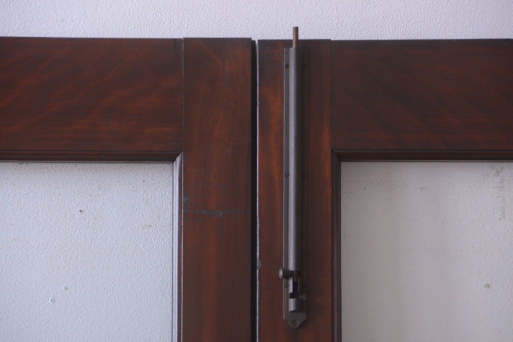 アンティーク　両開き　上質で重厚な大きなドア1対(2枚セット)