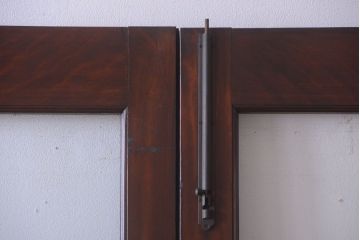 アンティーク　両開き　上質で重厚な大きなドア1対(2枚セット)