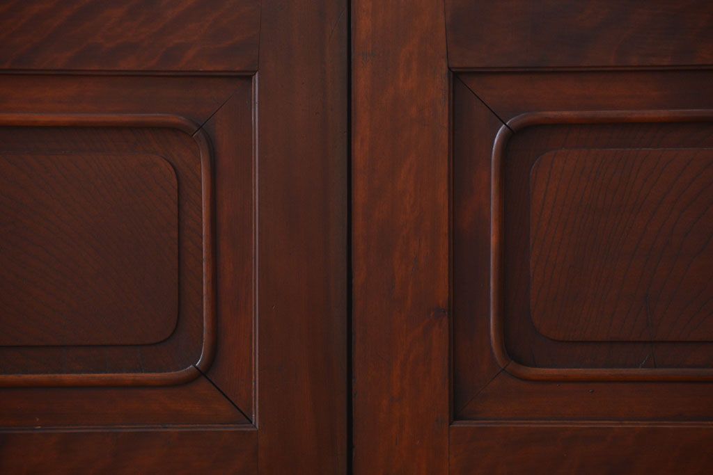 アンティーク　両開き　上質で重厚な大きなドア1対(2枚セット)