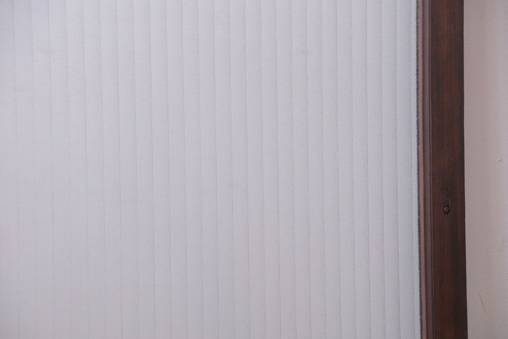 アンティーク　小さな銀モールガラス引き戸1枚(建具、窓)