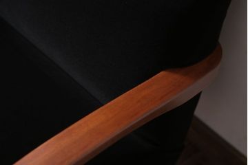 アンティーク家具　アンティーク　シックな1人掛けアームソファ