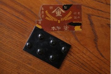 レトロ家具　アンティーク　古い木のレトロな丸ちゃぶ台(1)