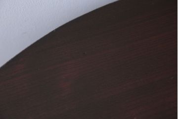 アンティーク家具　古民具・骨董　高級品!天板一枚板の総欅材製アンティーク丸ちゃぶ台