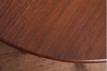 アンティーク家具　アンティーク　古い木のシンプルな丸ちゃぶ台