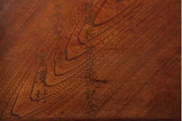 アンティーク家具　アンティーク　古い木のシンプルな丸ちゃぶ台