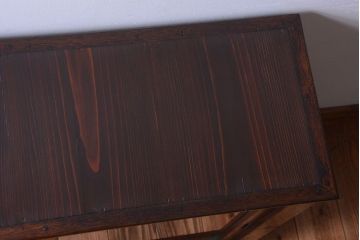 アンティーク家具　和製アンティーク　上品なデザインのガラス戸収納棚