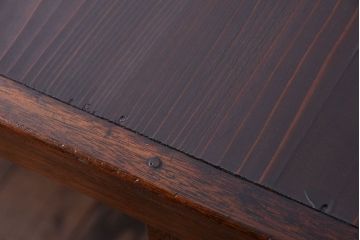 アンティーク家具　和製アンティーク　上品なデザインのガラス戸収納棚