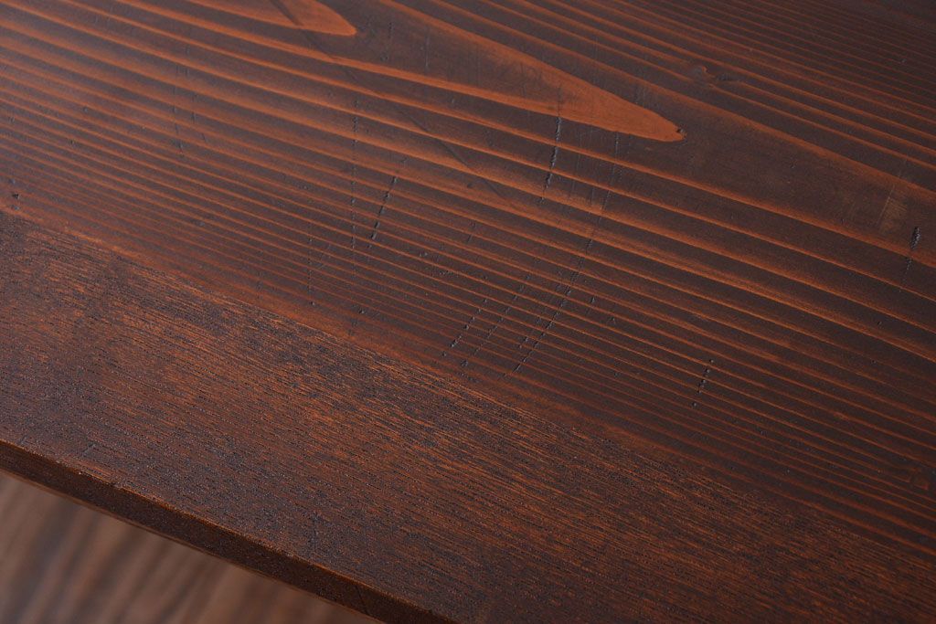 アンティーク家具　和製アンティーク　前面欅材!大きなガラス引き戸の収納棚(2)