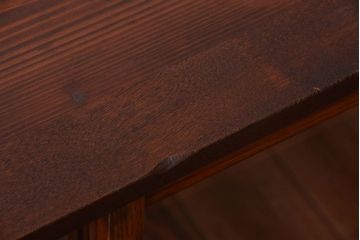 アンティーク家具　和製アンティーク　前面欅材!大きなガラス引き戸の収納棚(2)