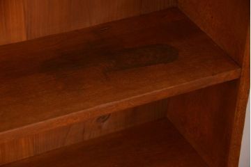 アンティーク家具　和製アンティーク　ナラ材製!しっかりした作りの本棚