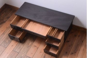 アンティーク家具　古民具・骨董　江戸〜明治期　古い木製の味わい深い経机