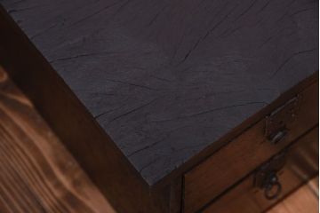 アンティーク家具　古民具・骨董　江戸〜明治期　古い木製の味わい深い経机