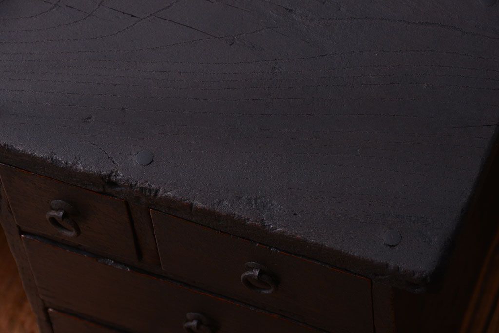 アンティーク家具　古民具・骨董　江戸〜明治期　古い木製の味わい深い経机