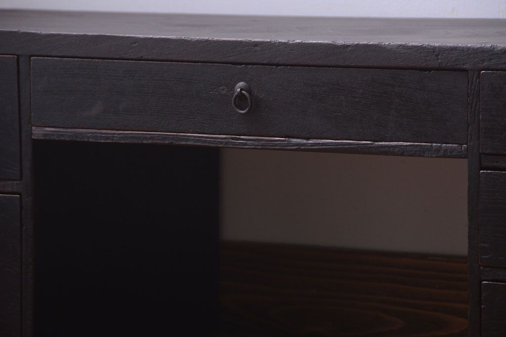 アンティーク家具　古民具・骨董　江戸〜明治期　古い木製の味わい深い経机