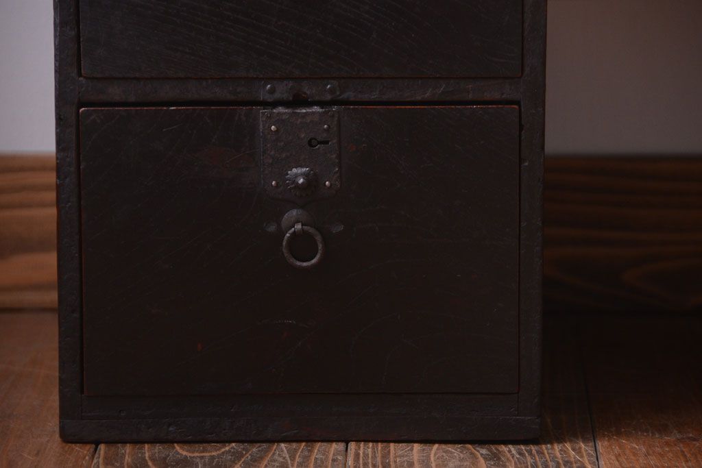 アンティーク家具　古民具・骨董　江戸〜明治期　古い木製の味わい深い経机