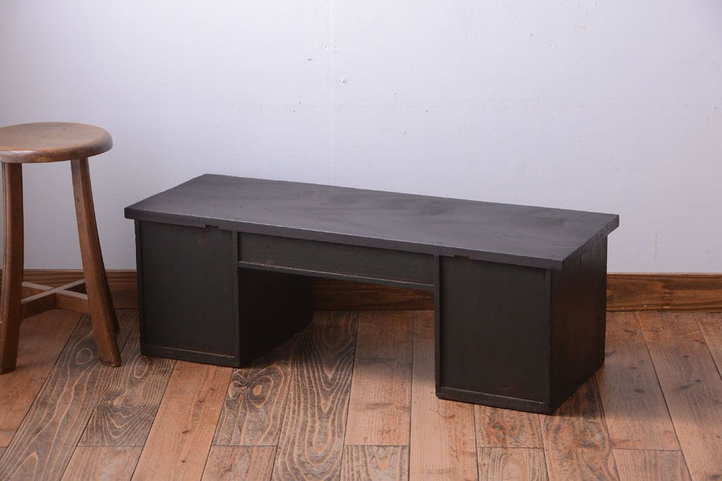 アンティーク家具　古民具・骨董　江戸〜明治期　古い木製の味わい深い経机