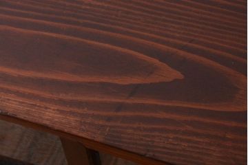 アンティーク家具　古民具・骨董　結霜ガラス入り!前面欅材の時代箪笥ローボード