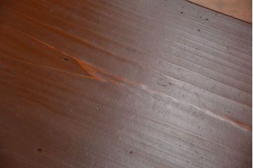 レトロ家具　昭和レトロ　古い木のアンティーク片袖文机