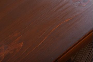 レトロ家具　昭和レトロ　古い木のアンティーク片袖文机