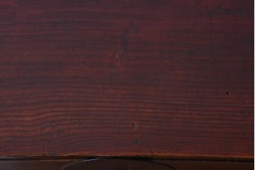 アンティーク家具　古民具・骨董　前面桐材!大きな丸金具の一本物アンティーク最上箪笥(桐箪笥、桐たんす)