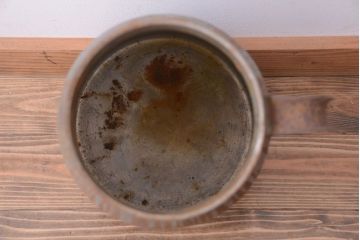 アンティーク雑貨　昭和レトロ 古いアイアンのミルク缶(牛乳缶)