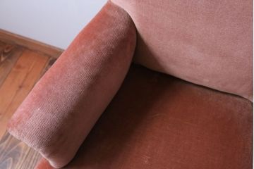 アンティーク家具　イギリスアンティーク　1人掛け用ウィングバックアームソファ(ウイングバック)