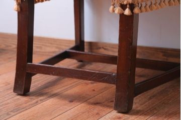 アンティーク家具　イギリスアンティーク　1人掛け用ウィングバックアームソファ(ウイングバック)