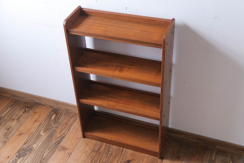 アンティーク家具　和製アンティーク シンプルなデザインの古い本棚