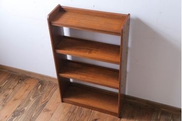 アンティーク家具　和製アンティーク シンプルなデザインの古い本棚