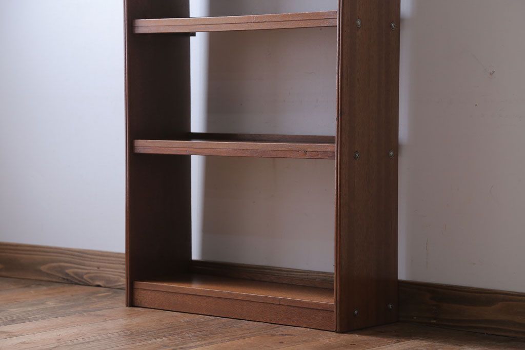 アンティーク家具　和製アンティーク シンプルなデザインの古い本棚