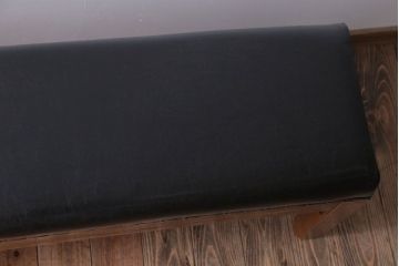 アンティーク家具　和製アンティーク　落ち着いた色使いのベンチ(長イス)