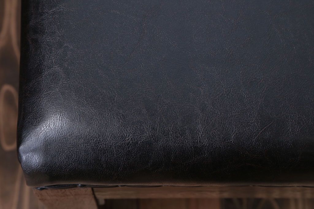 アンティーク家具　和製アンティーク　落ち着いた色使いのベンチ(長イス)