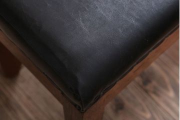 アンティーク家具　和製アンティーク　落ち着いた色使いのベンチ(長イス)