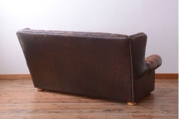アンティーク家具　イギリスアンティーク　上品な古い高級ソファ
