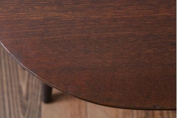 レトロ家具　昭和レトロ　楕円形の上品なセンターテーブル