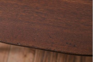 レトロ家具　昭和レトロ　楕円形の上品なセンターテーブル