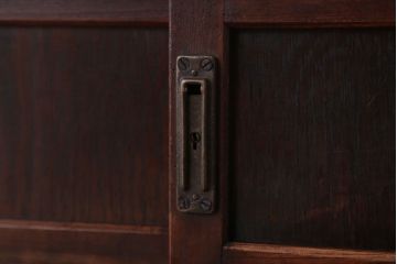 アンティーク家具　古民具・骨董　欅材の古い置き床(置床・ローボード)