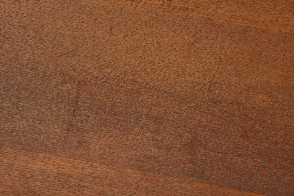 アンティーク家具　和製アンティーク　ネームプレート付き!珍しい7杯引き出しのローボード(テレビボード)