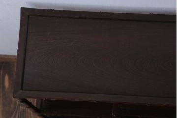 アンティーク家具　古民具・骨董　唐木タガヤサン製の小さな飾り棚