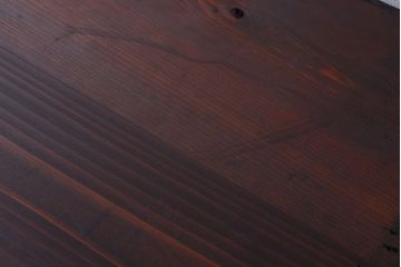 アンティーク家具　アンティーク 前面欅材!ダイヤガラス入り脚付き戸棚